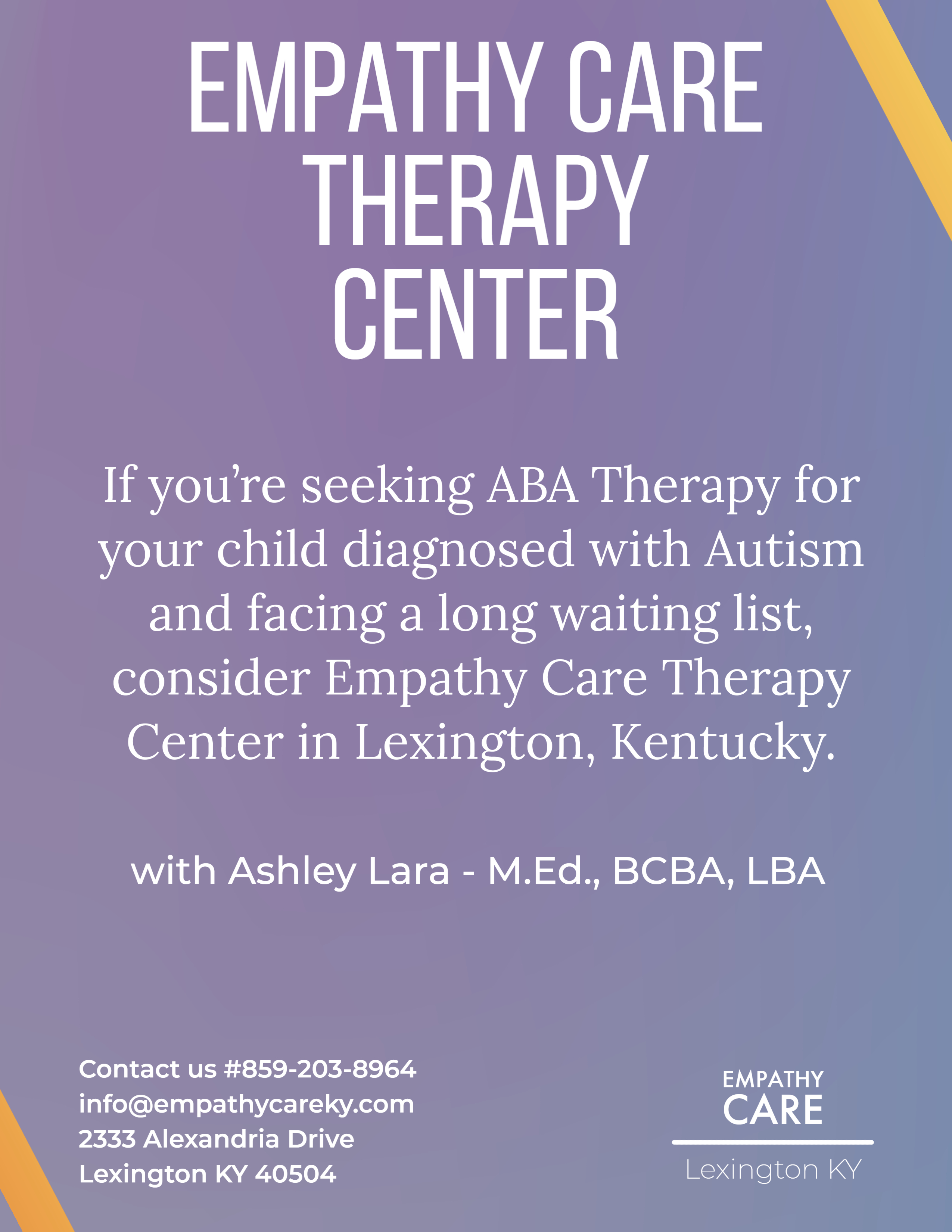 Empathy Care Flyer Empathy Care Flyer